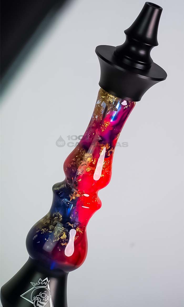 Cachimba Nayb Up Down - Red/Blue Gold