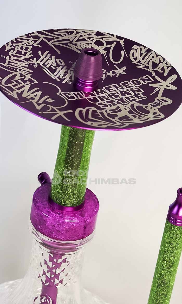 Cachimba Chameleon Urban Style - Purple