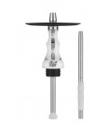 Cachimba Alpha Hookah Beat - White Silver