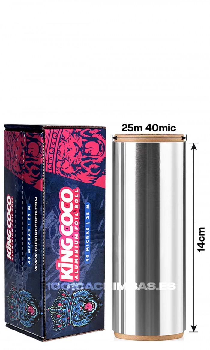 Rollo de alumio King Coco 40 micras