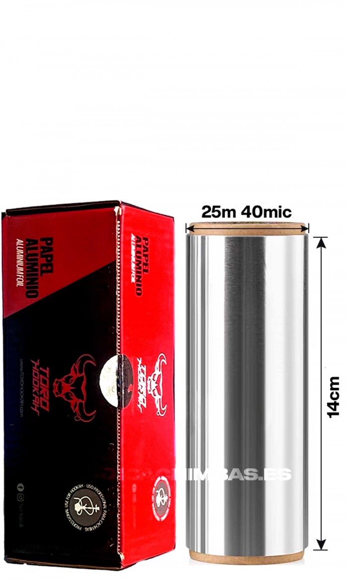 Rolo de Alumínio Pack x4 - Toro x40mic 25m