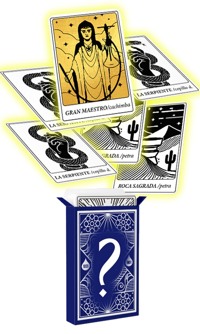 El Tarot de 1001 - 6 Cartas Misteriosas