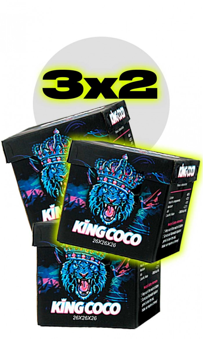 Pack Carvão 3x2 - King Coco C26