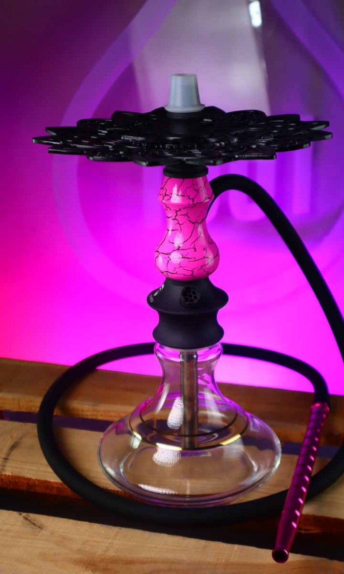 Cachimba Hookah Master Mini Wood - Pink