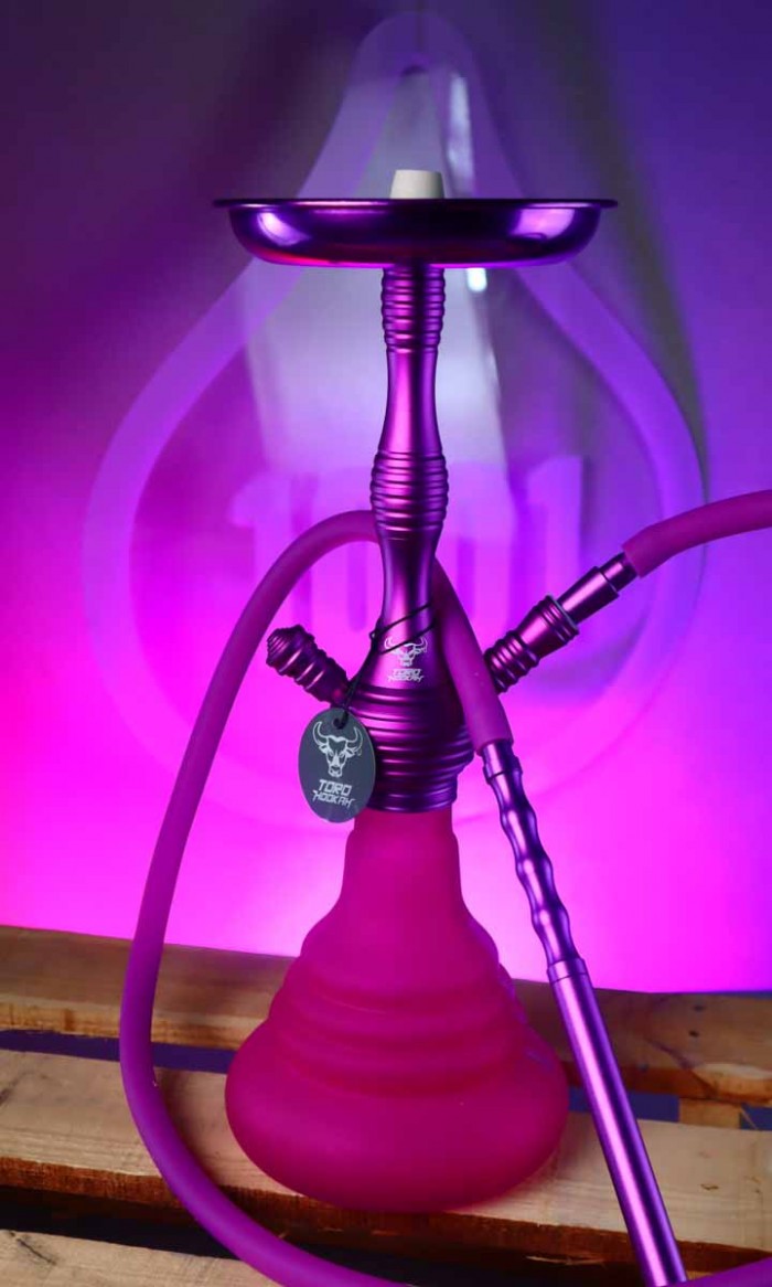 Cachimba Toro Hookah Alu - Purple