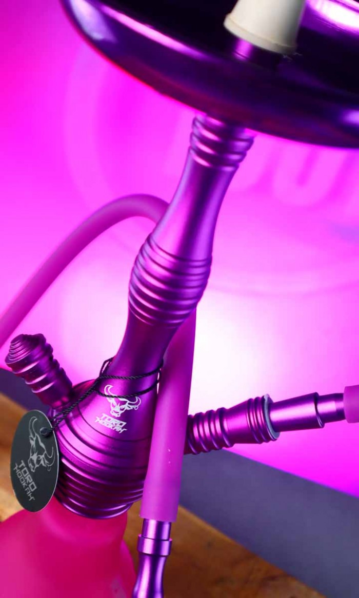 Cachimba Toro Hookah Alu - Purple