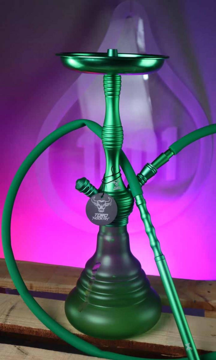 Cachimba Toro Hookah Alu - Green