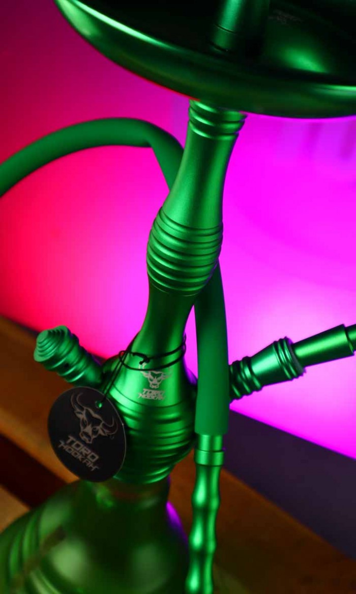 Cachimba Toro Hookah Alu - Green