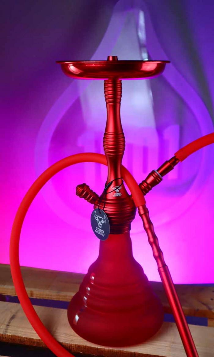 Cachimba Toro Hookah Alu - Red