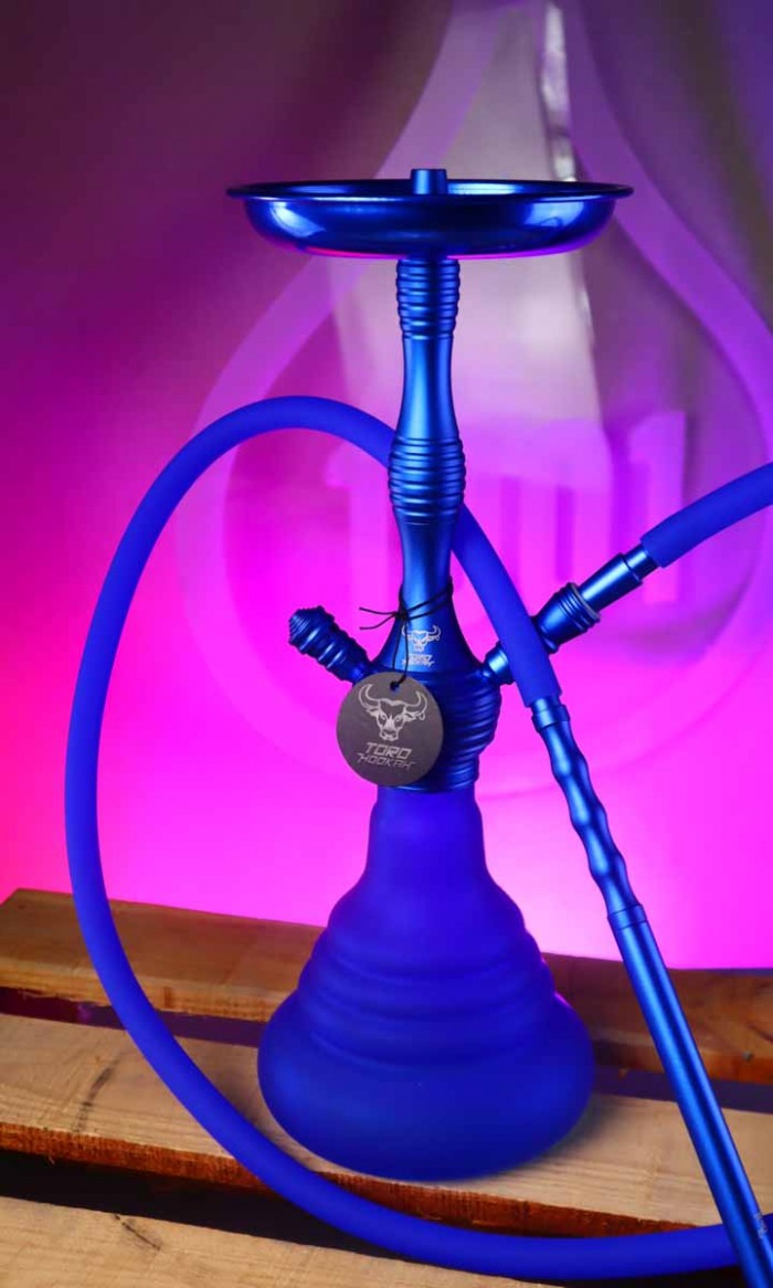 Cachimba Toro Hookah Alu - Blue