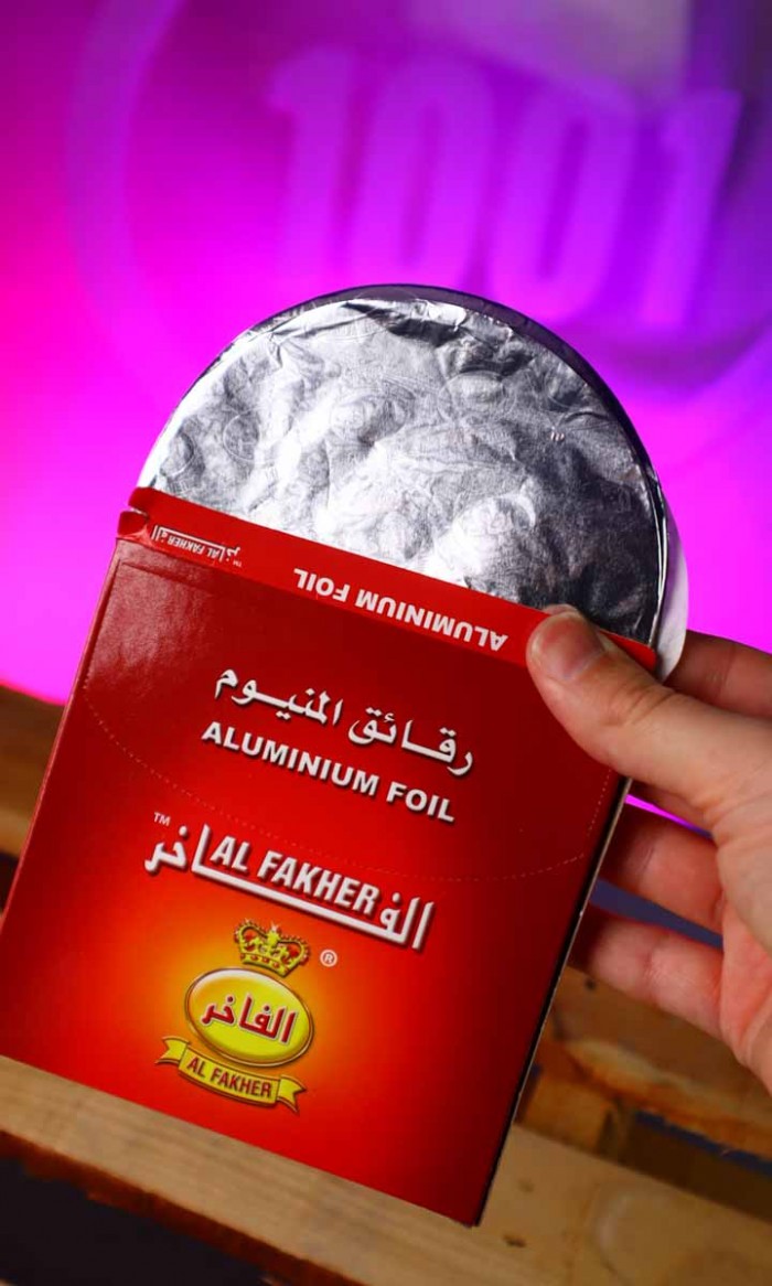 Hojas de Aluminio Al Fakher 50uds