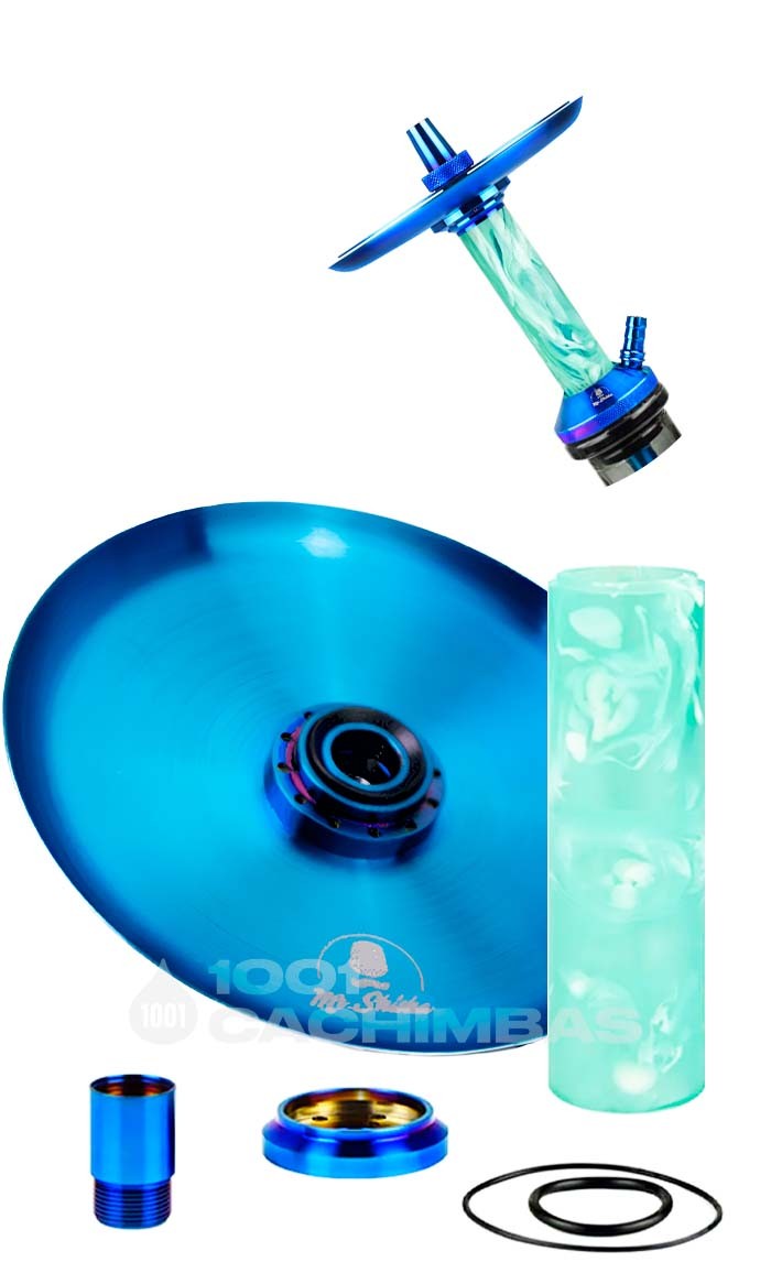 KIT Mr Shisha Baby PRO Blue - Turquoise