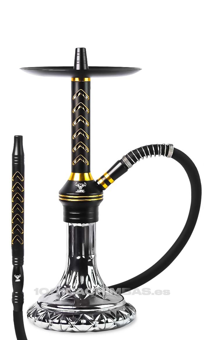 Cachimba Toro Hookah Twist - Dark/Gold