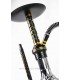 Cachimba Toro Hookah Twist - Dark/Gold